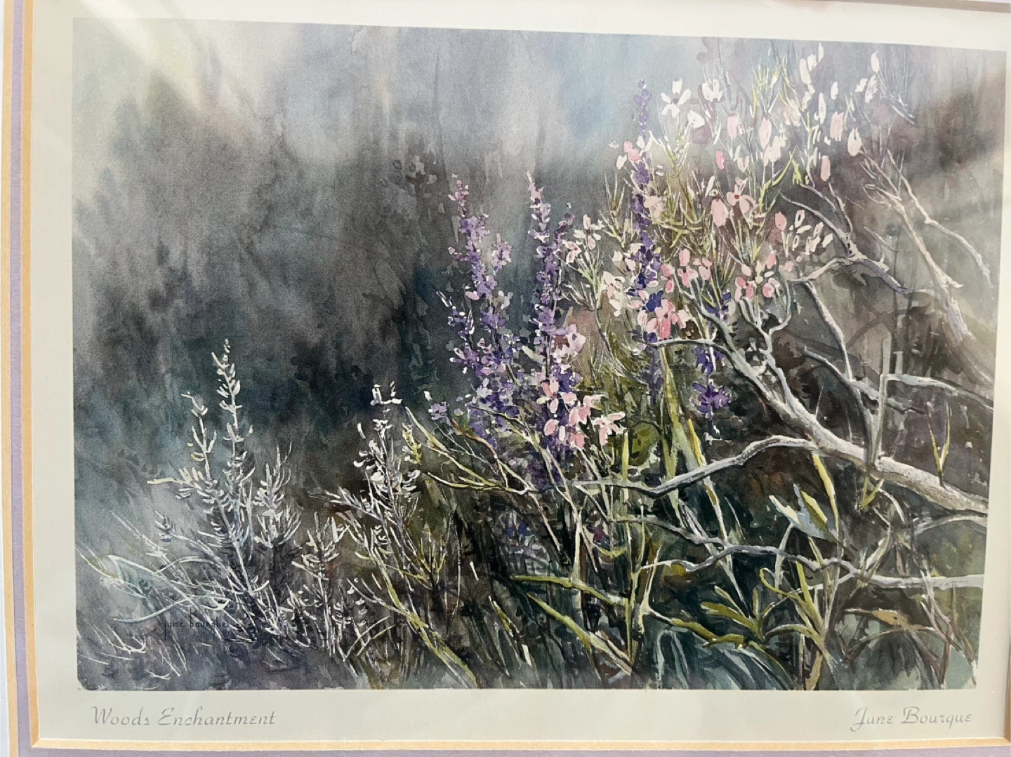 Art- Vintage Art Print- by June Bourque (1919-2001) - photo 2
