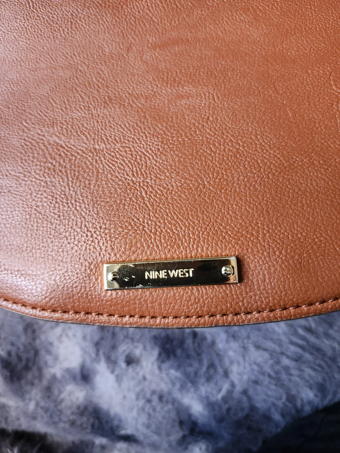 Nine West Brown Leather Crossbody Bag - photo 3