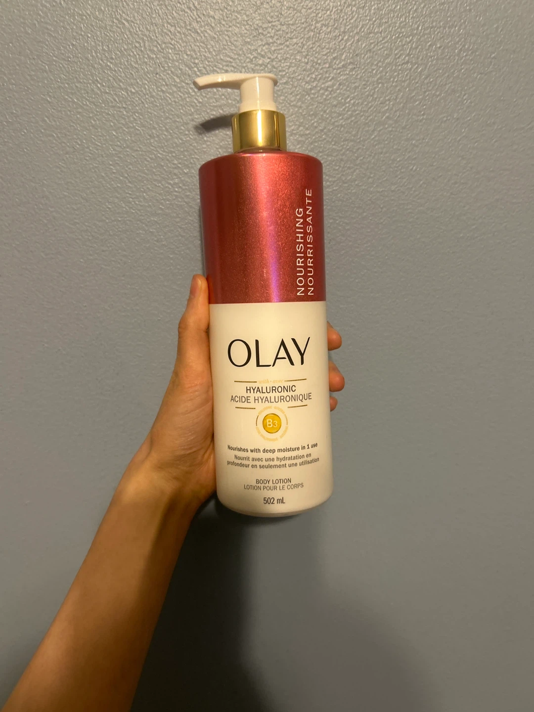 Olay Nourishing Hyaluronic Acid Body Lotion 502 mL