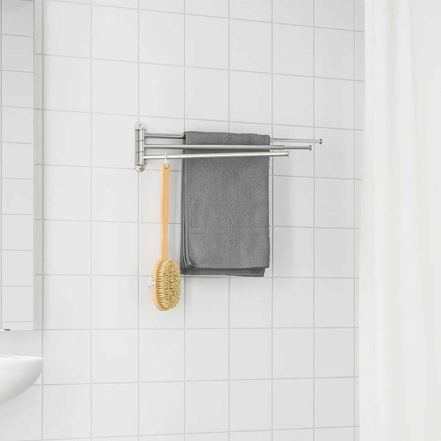 IKEA VOXNAN 3 Bar Towel Holder - photo 5