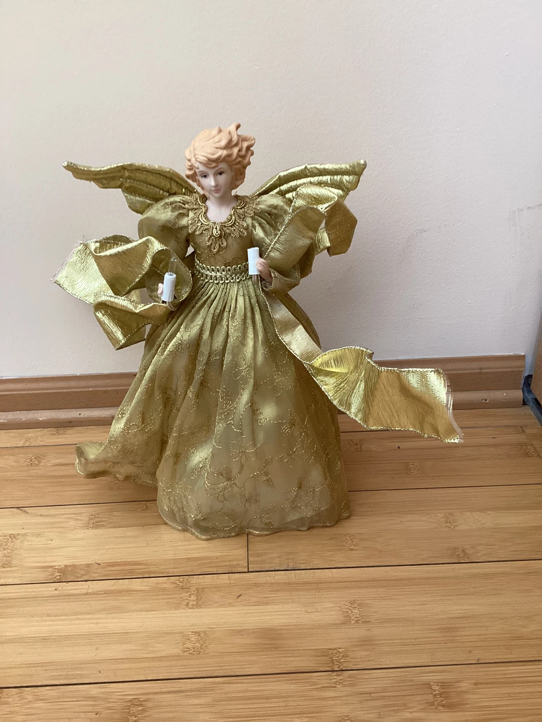 Gold Angel Tree Topper - photo 4