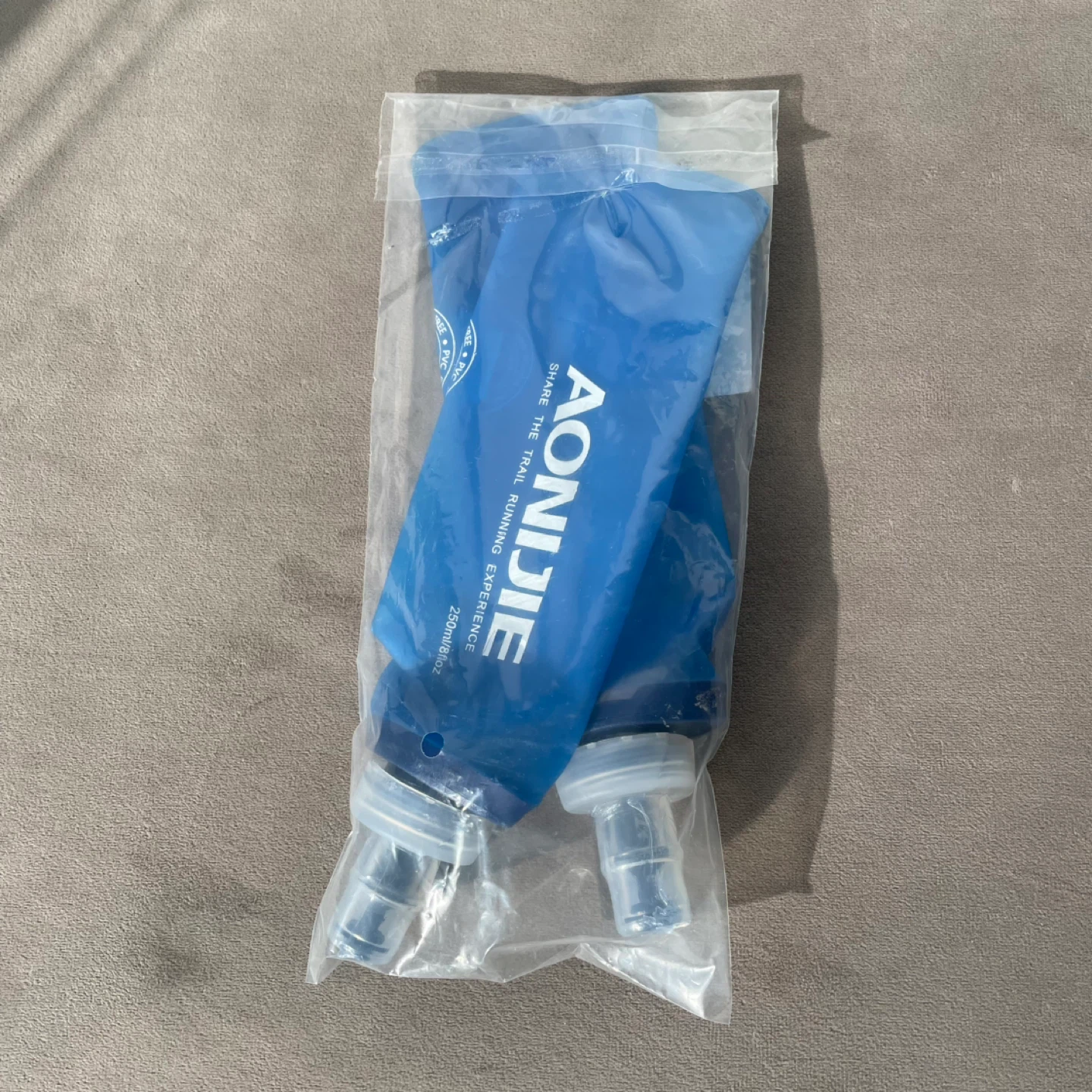 AONIJIE Soft Flask Bottle (2 Pack) - 250ml/8oz. New
