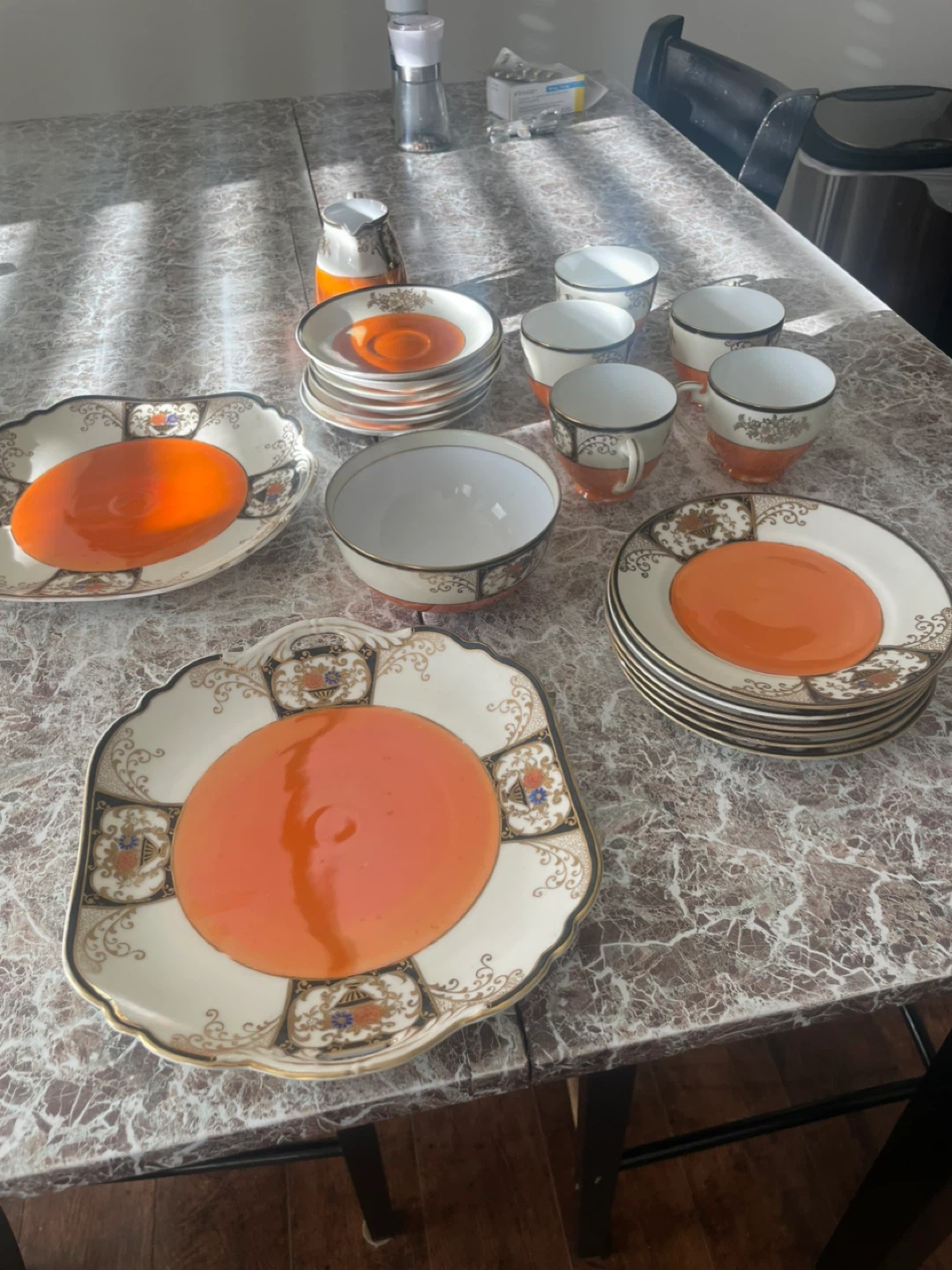 Noritake "Orange Blossom" China Set - Made in Japan
