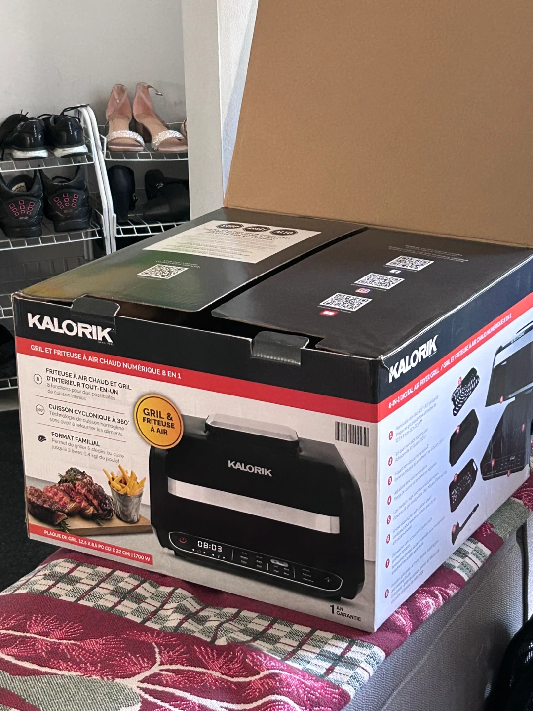Kalorik 8-in-1 Digital Air Fryer Grill - photo 4