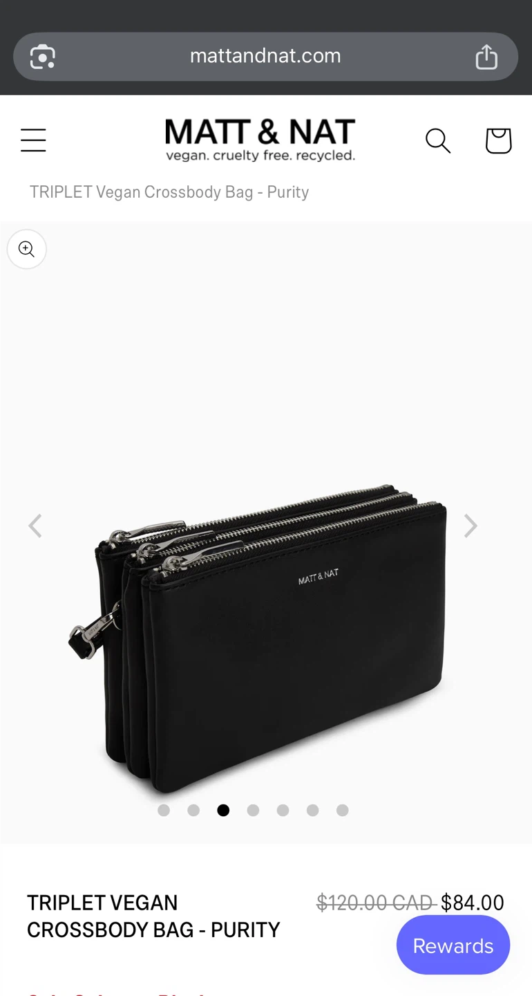 Matt & Nat Triplet Vegan Crossbody Bag - photo 5