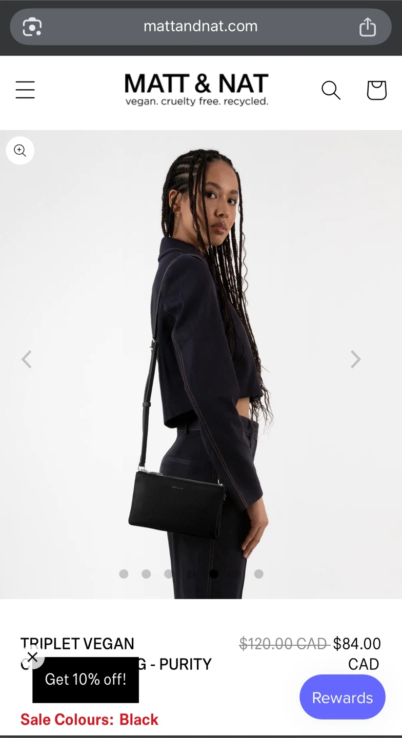 Matt & Nat Triplet Vegan Crossbody Bag - photo 4