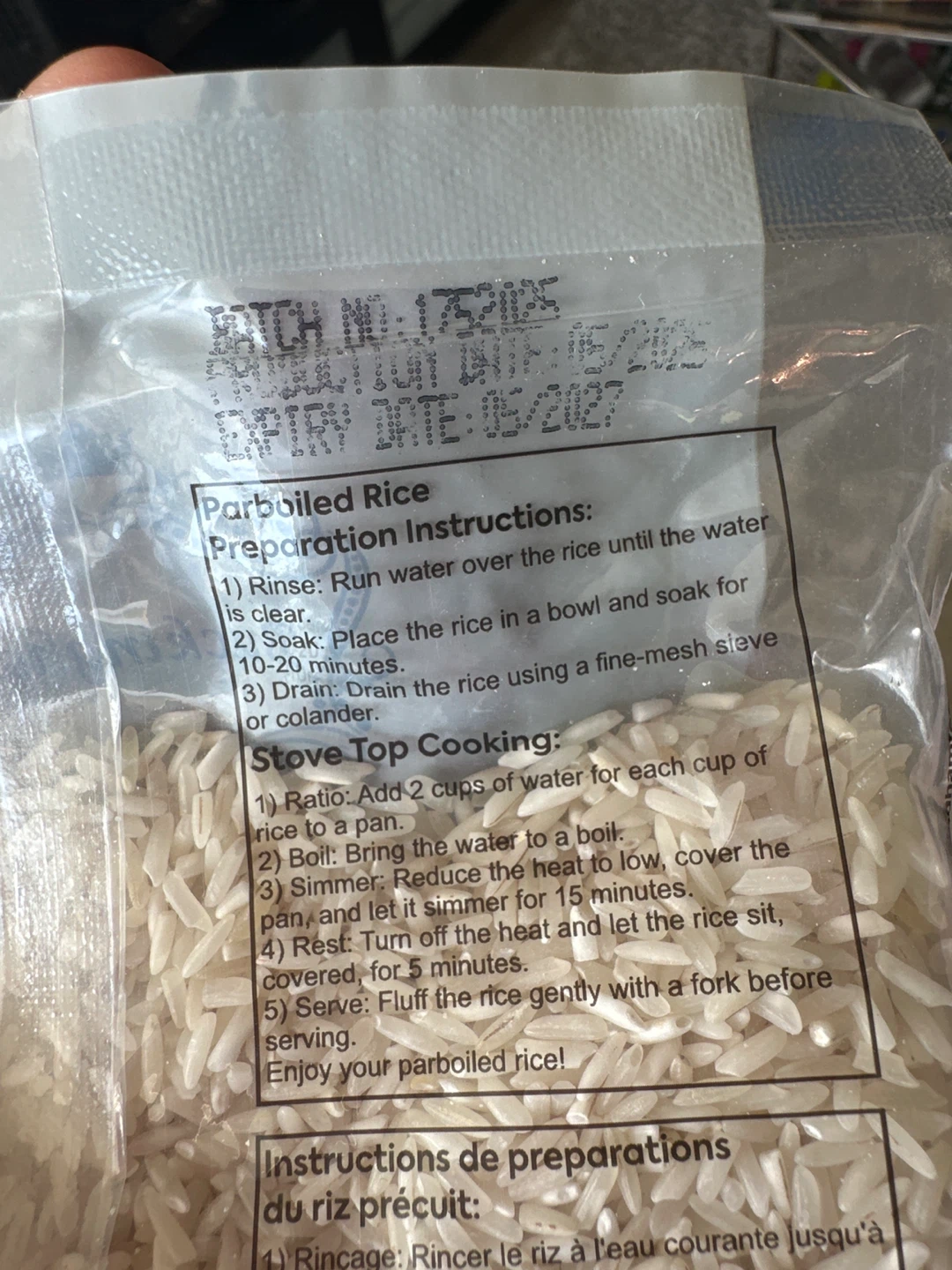 Buckingham Table Classic White Rice 454g - photo 2