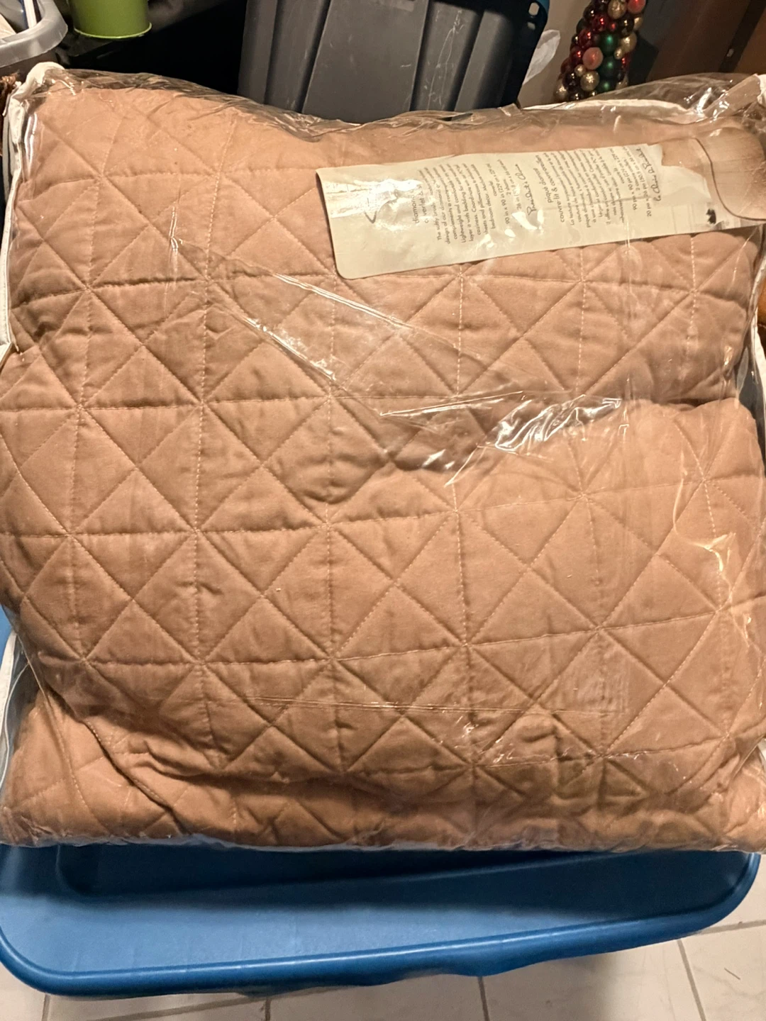 President's Choice Diamond Quilted Coverlet & Shams Set
