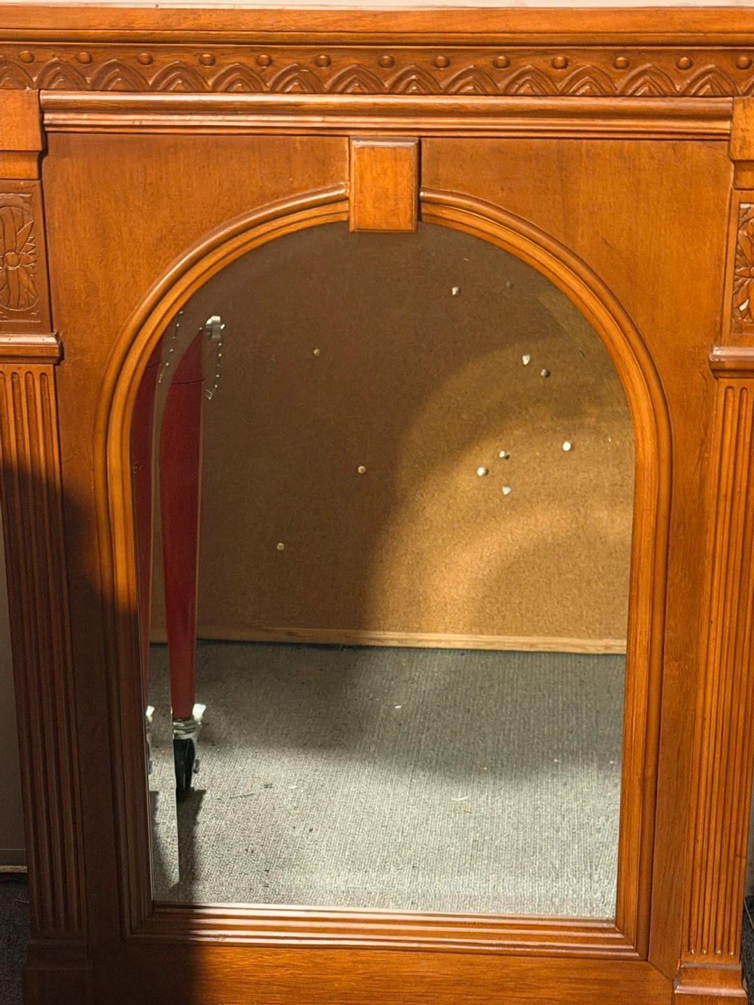 Wooden Framed Mirror