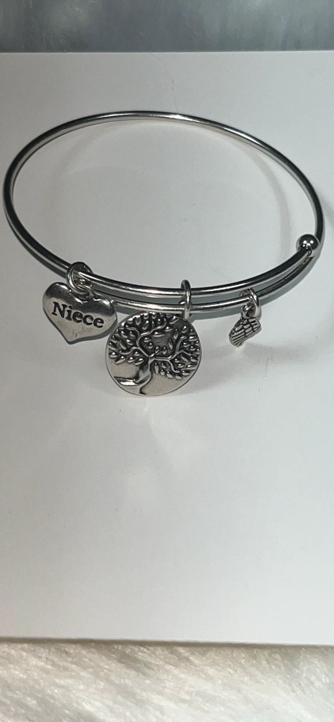 Charm Bangle Bracelet for Niece - photo 2