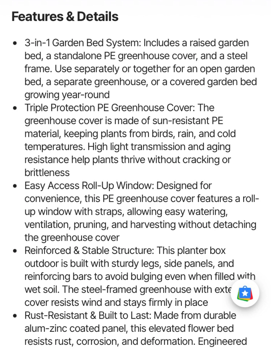 Mini Raised Garden Bed & Greenhouse - photo 5