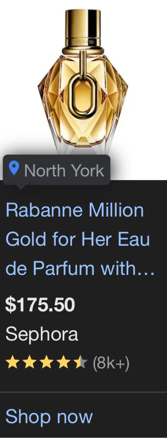 Paco Rabanne 1 Million Gold For Her Eau de Parfum (50ml) - photo 5