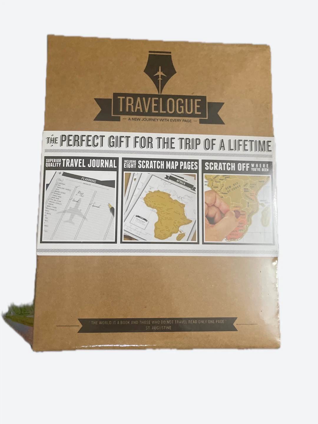 Luckies of London Travelogue Journal & Scratch Map Set