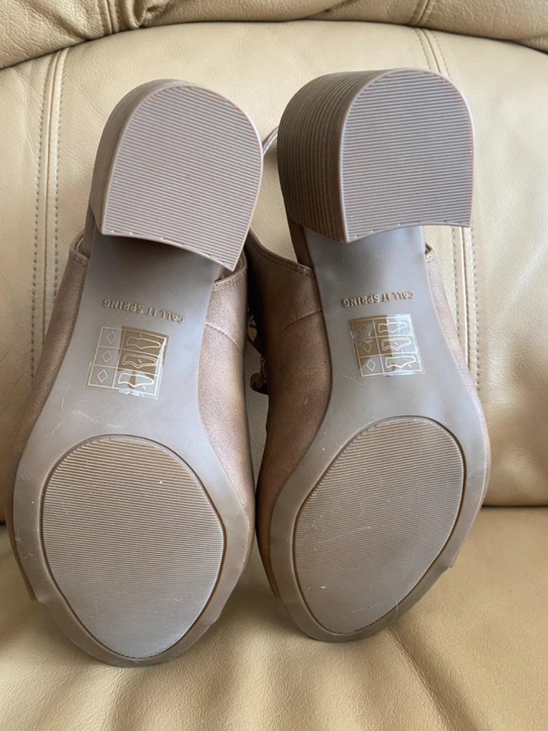 Call It Spring Brown Gladiator Wedge Heels - photo 5