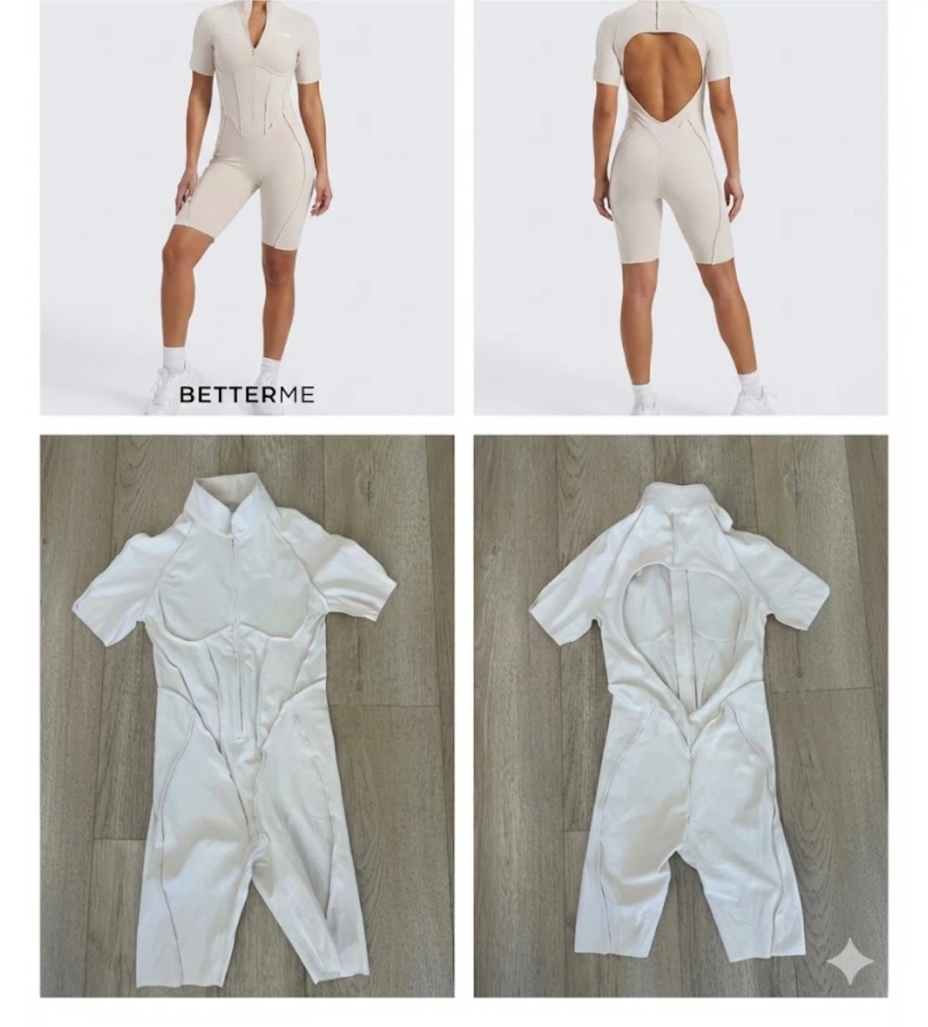 NEW - BetterMe Bodysuit with Heart Cutout