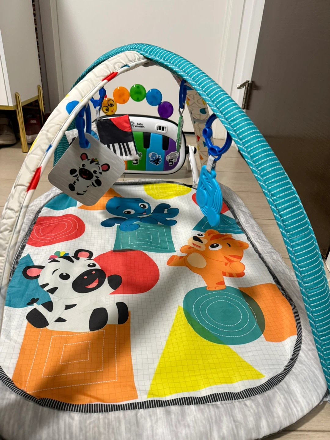 Used like New- Baby Einstein Play Gym with Musical Piano - photo 2