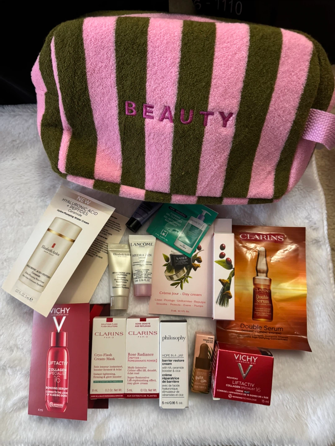 Elizabeth Arden, Lancome, Clarins & Vichy Skincare Samples - photo 2