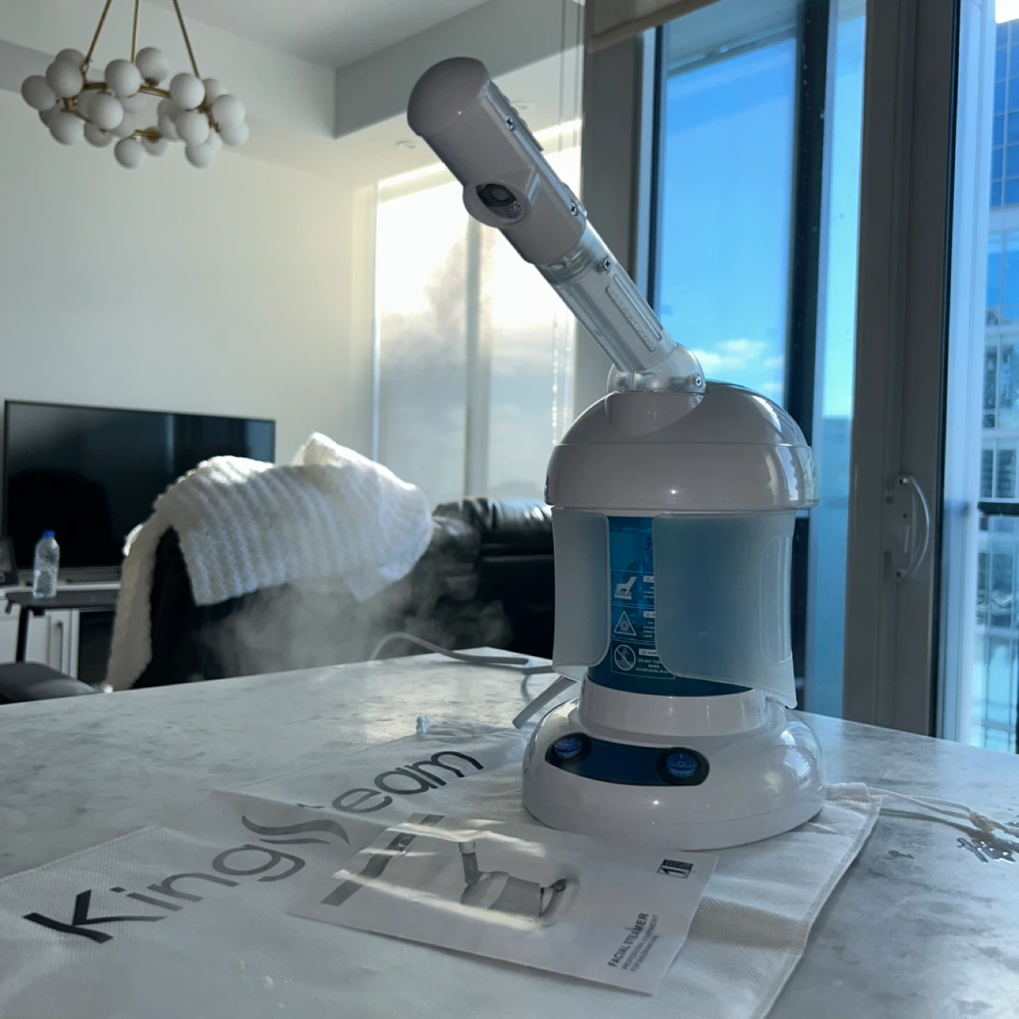 KingSteam Facial Steamer with Ozone Function