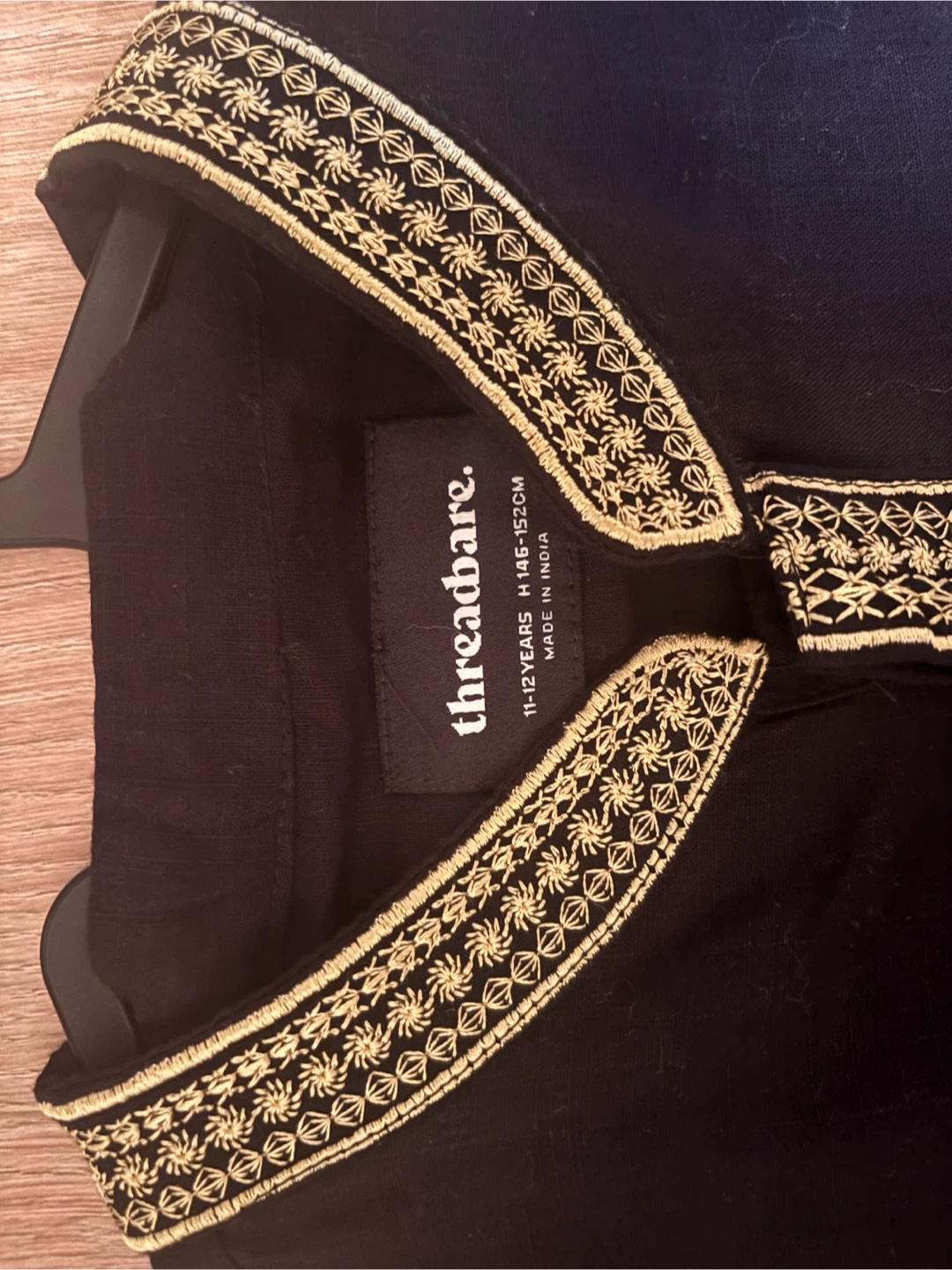 Threadbare Boys' Kurta tops - Black & blue - photo 3