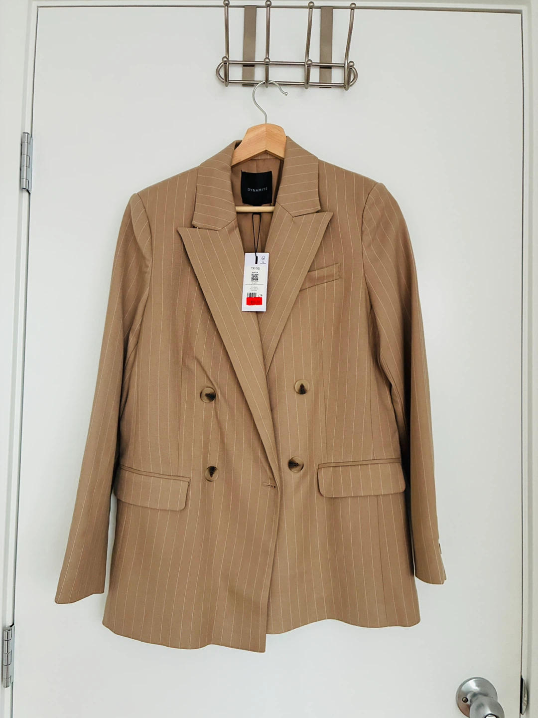 DYNAMITE Anya Double Breasted Blazer TP/XS