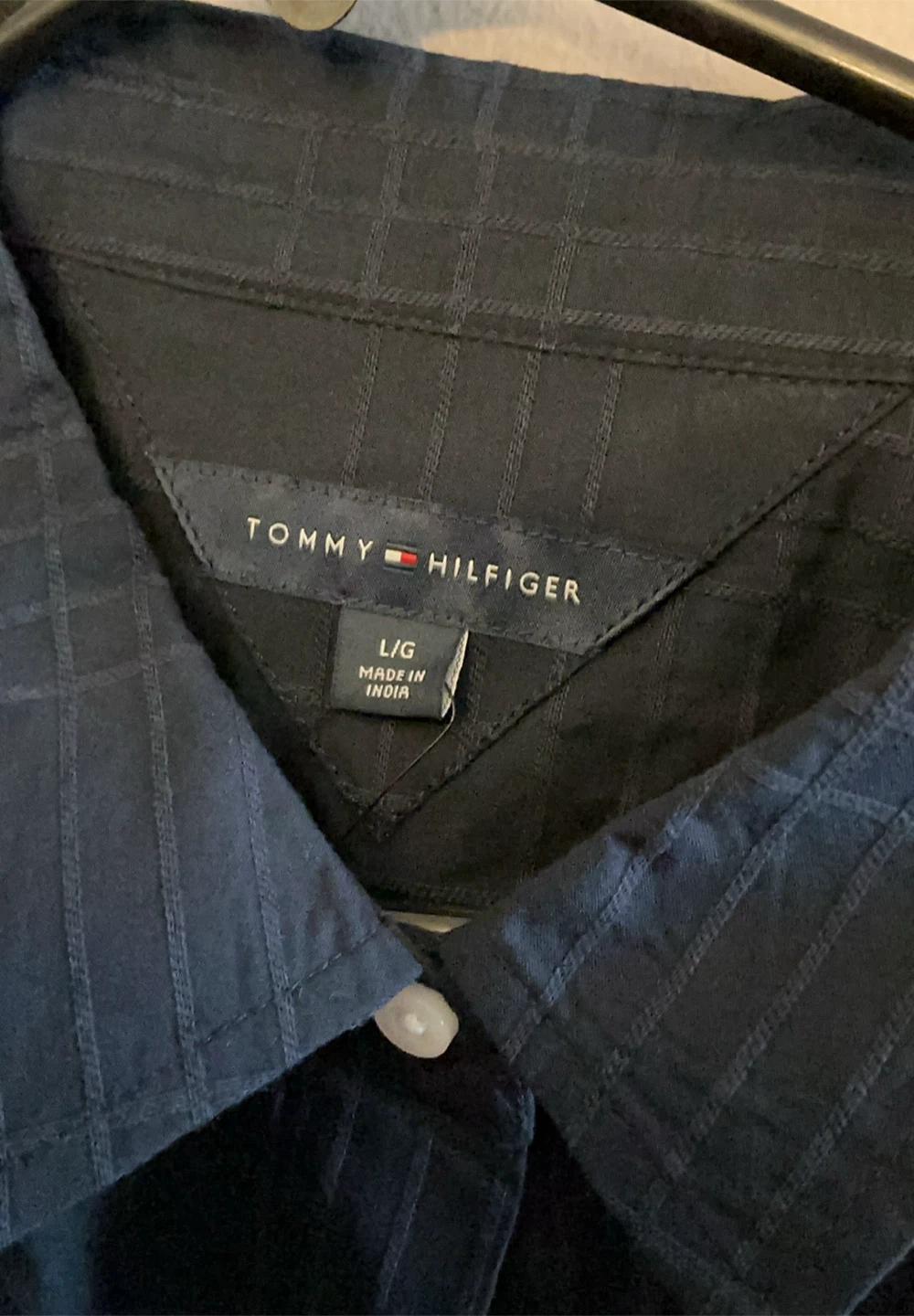 Tommy Hilfiger Men's Button-Up Shirt - Size L/G - photo 3