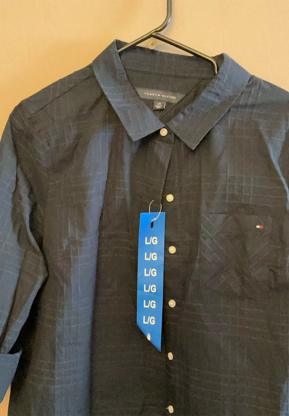 Tommy Hilfiger Men's Button-Up Shirt - Size L/G - photo 2