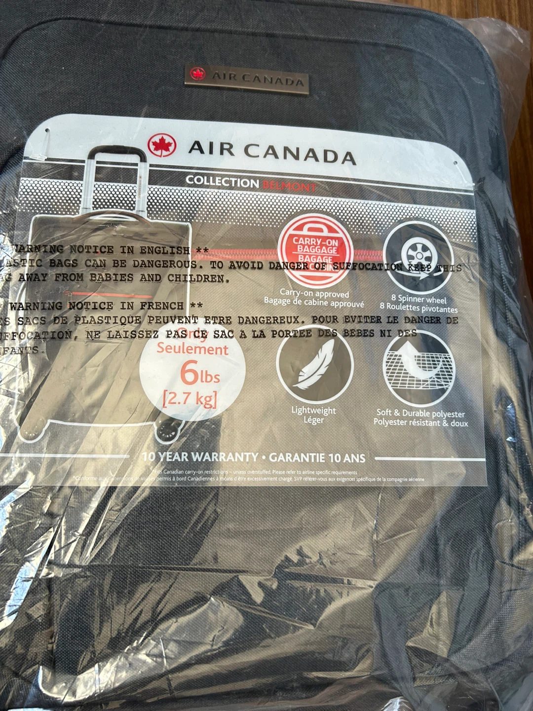 Brand New Air Canada Carry-On Luggage - photo 5