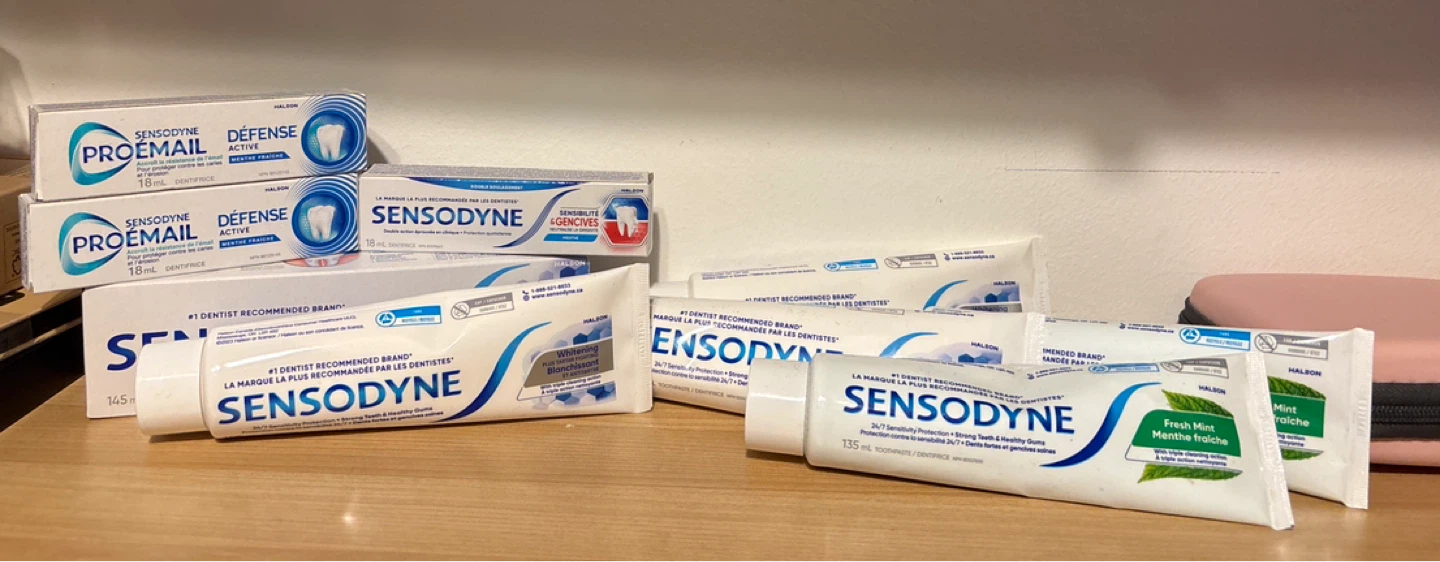 Sensodyne Toothpaste: Variety Pack