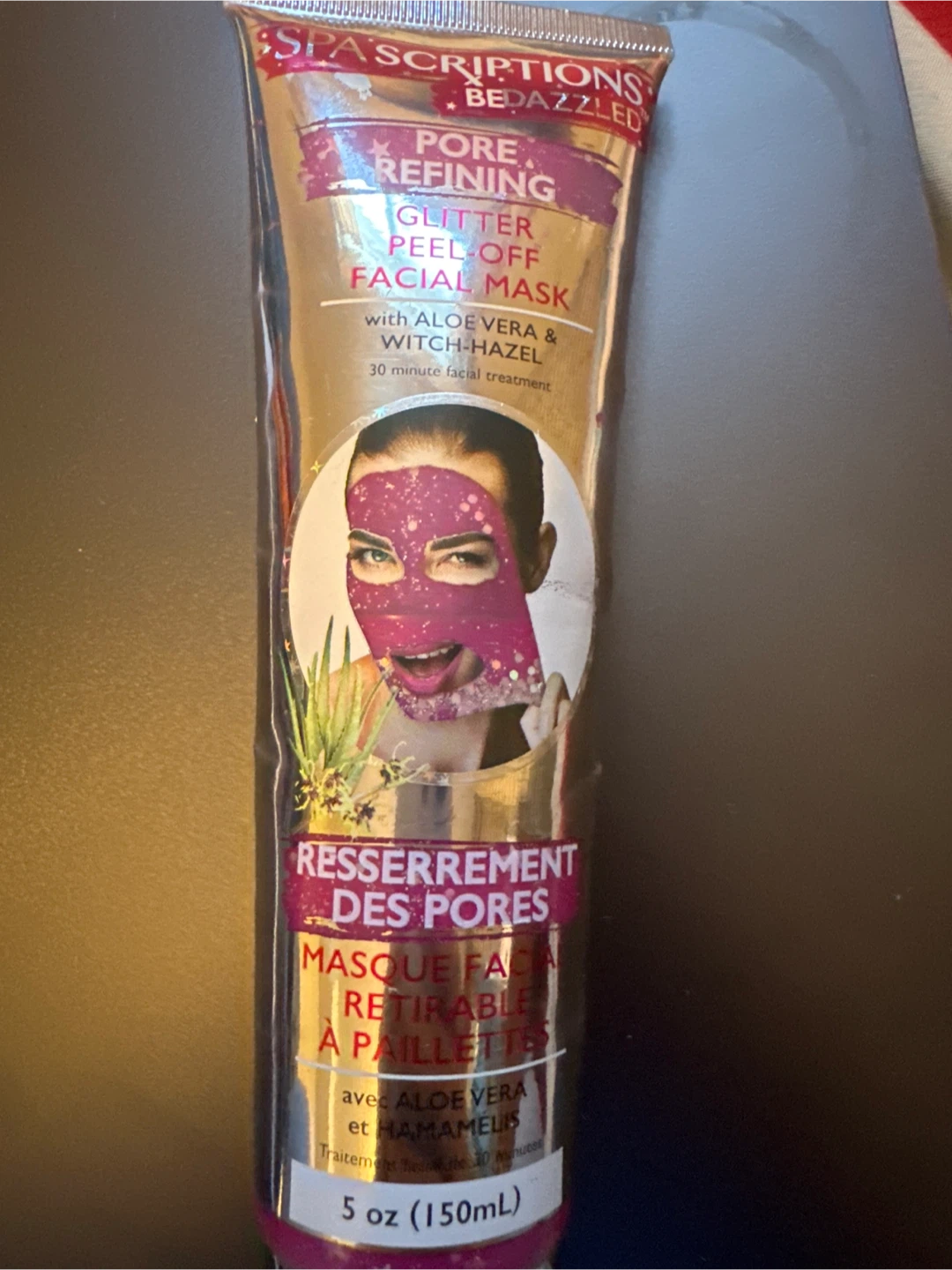 Spa Scriptions Glitter Peel-Off Facial Mask - 5 oz