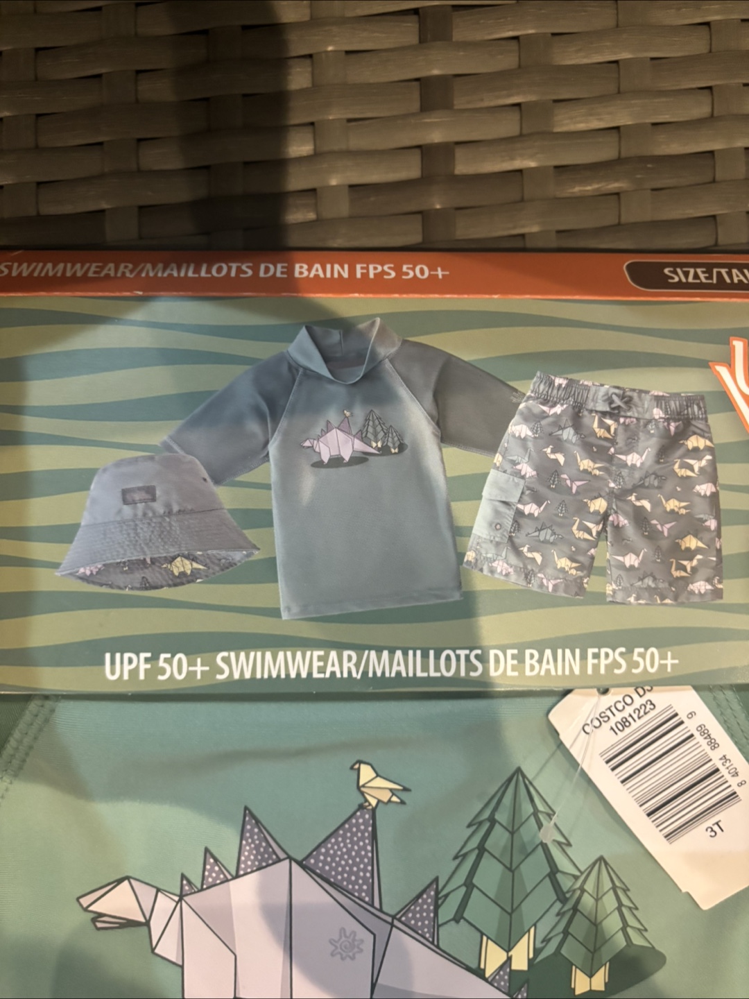 Dinosaur Swimwear Set - Size 3T - photo 3