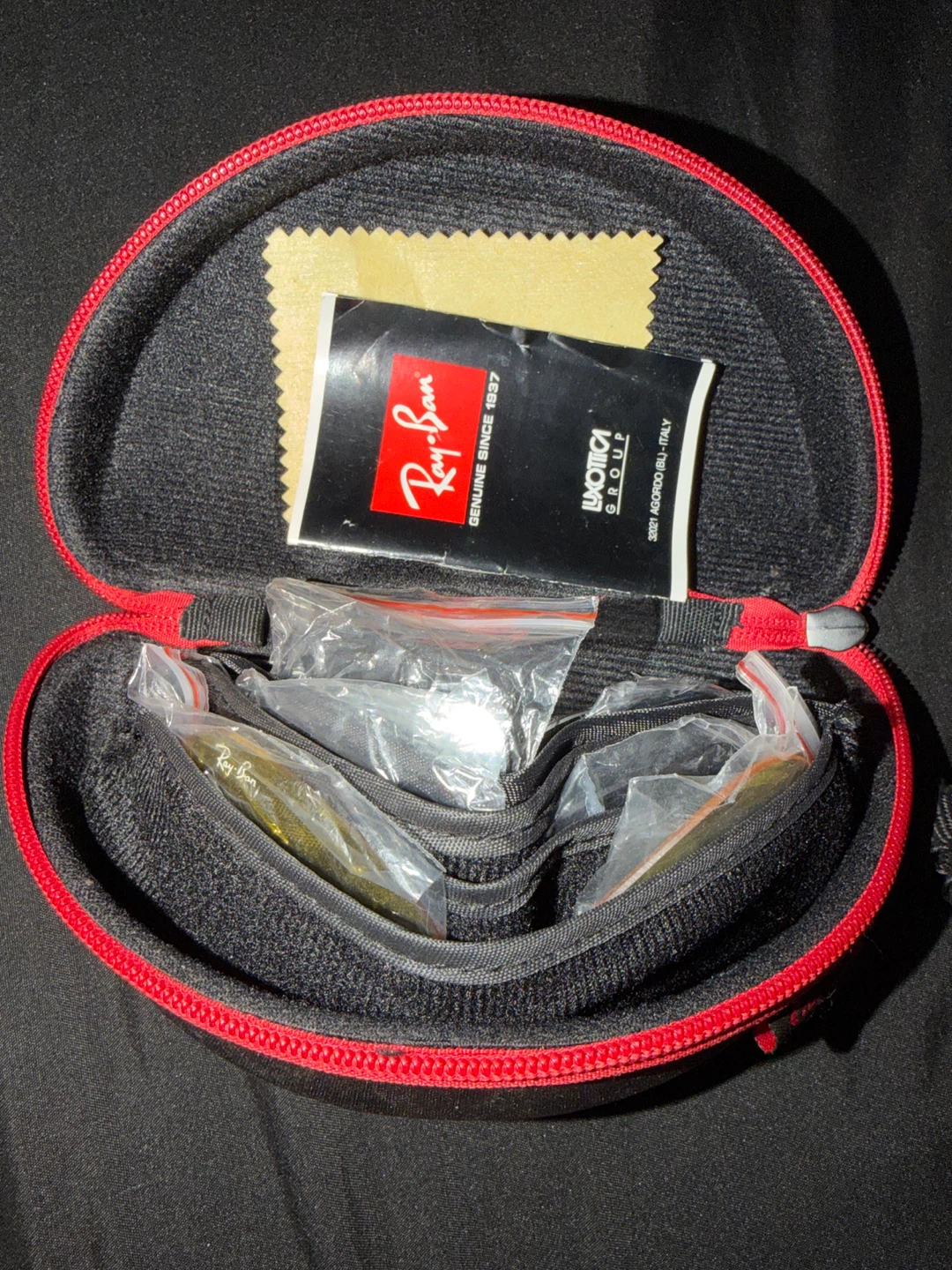 Ray-Ban Sunglasses Lens Kit with Case