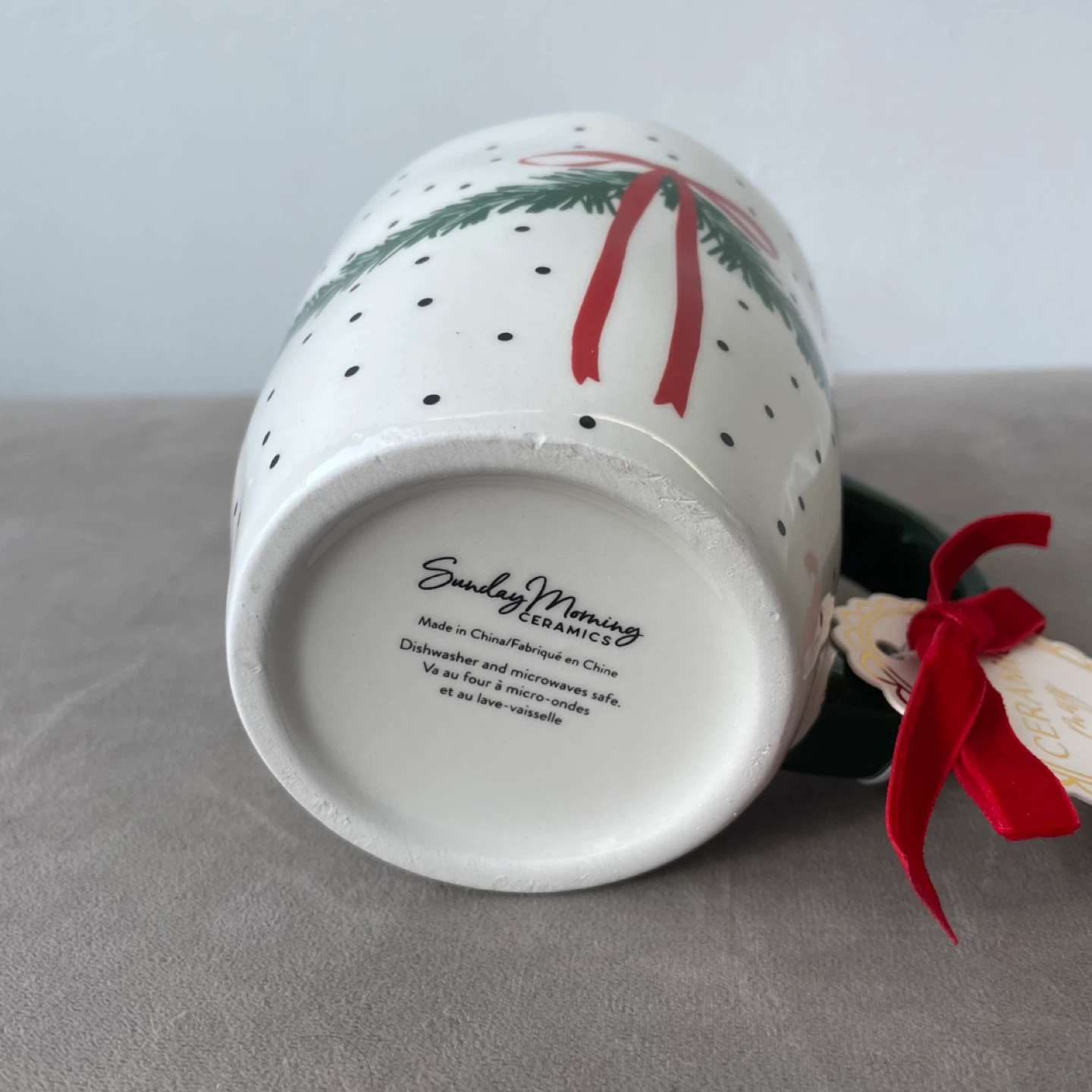 Unique Large Ceramic Mug. New - photo 4