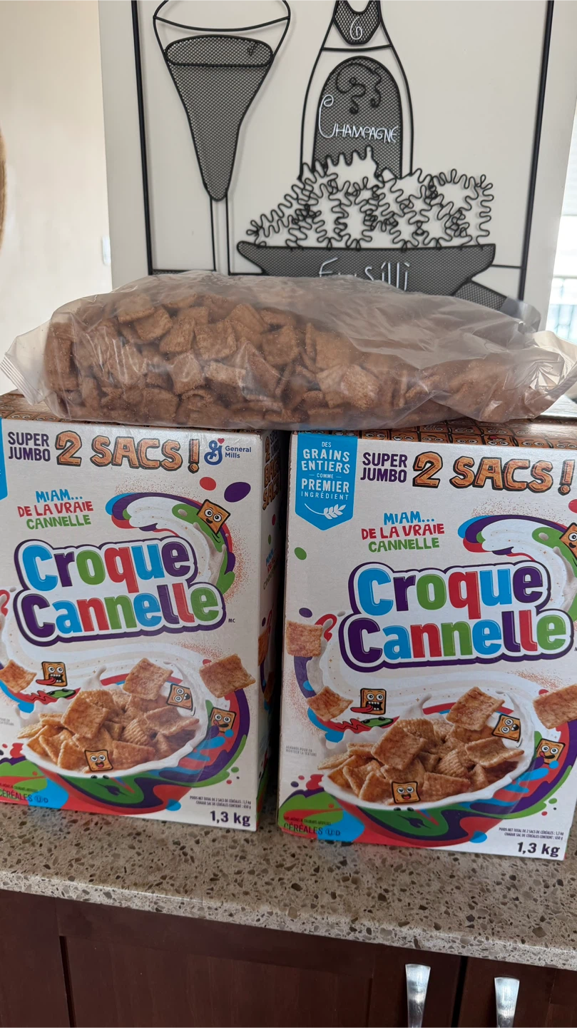 Cinnamon Toast Crunch Cereal (2 x 1.3 kg)