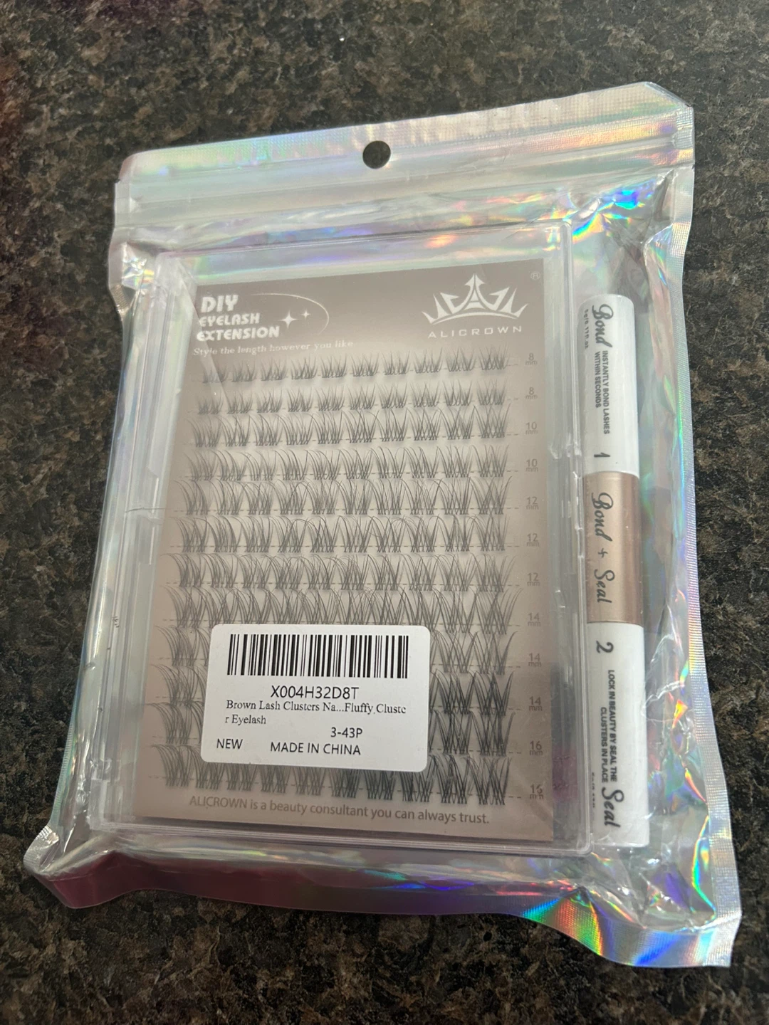 NEW, Brown, Natural, Wispy, Bond & Seal Kit - photo 3