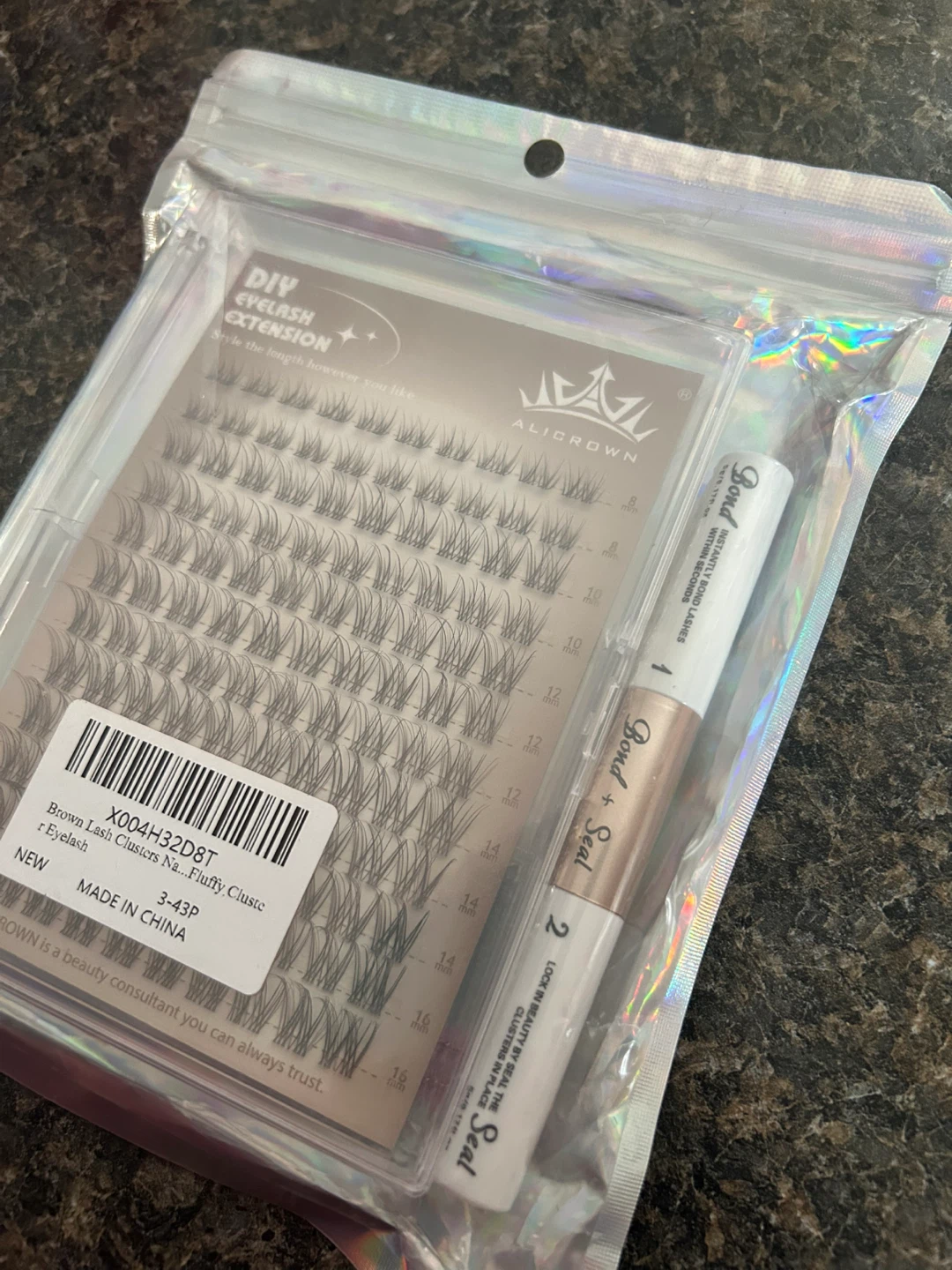 NEW, Brown, Natural, Wispy, Bond & Seal Kit - photo 2