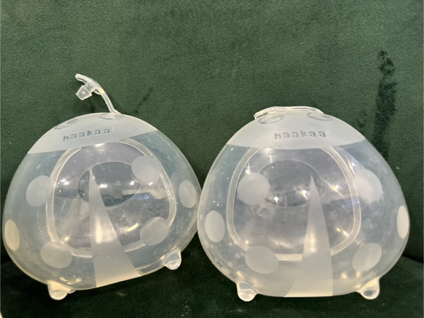 Haakaa Ladybug Silicone Breast Milk  (2.5oz/75ml) - Pair - photo 3