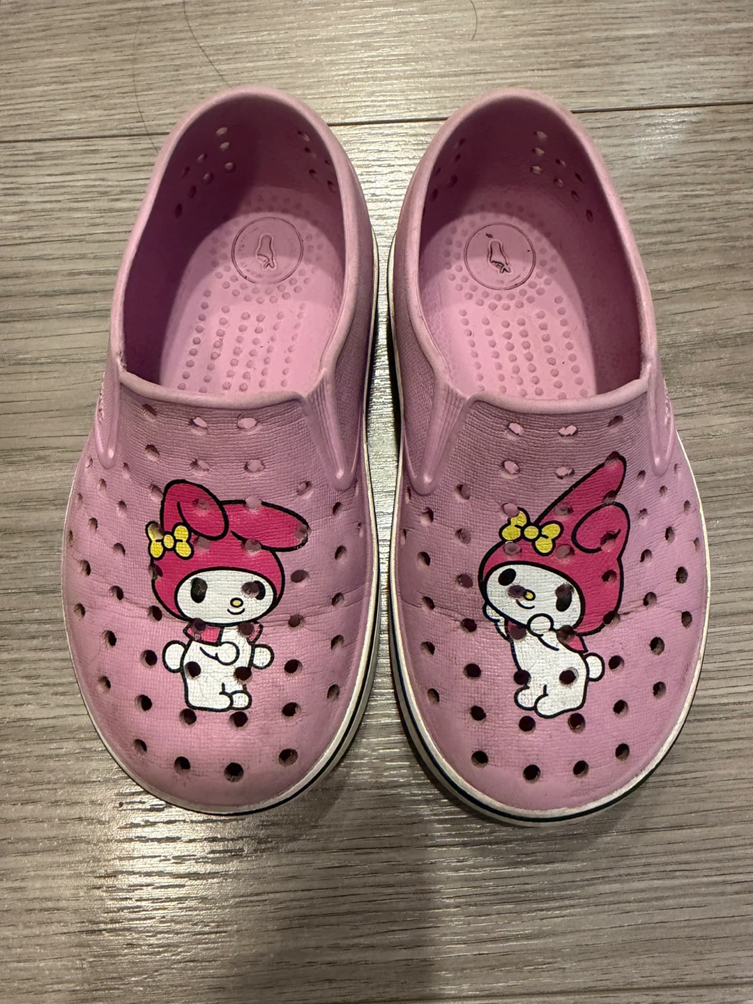 Native Kids Miles Shoes Pink My Melody Slip-On C9