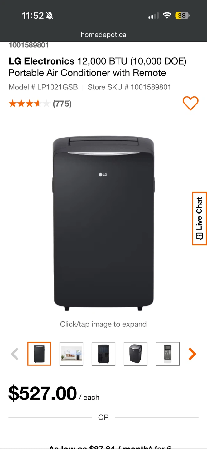 LG Portable Air Conditioner – Fast Cooling + Remote Included ❄️ - photo 3