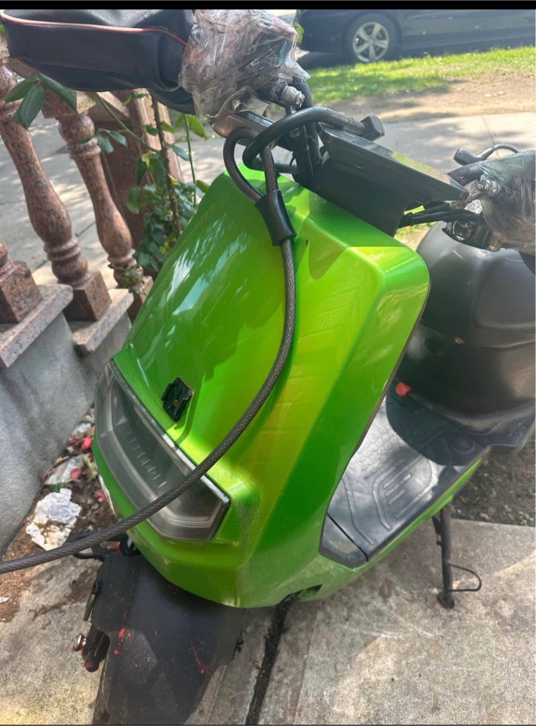 Green Electric Scooter - photo 3