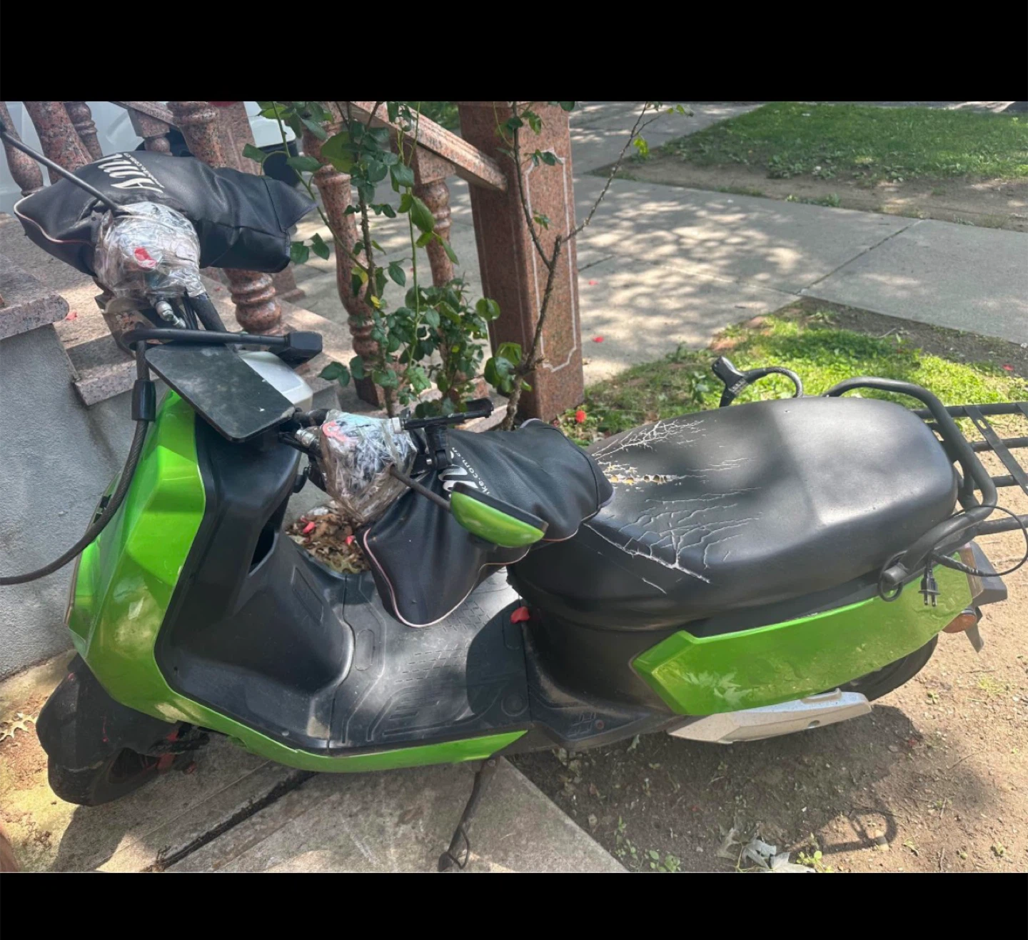 Green Electric Scooter - photo 2