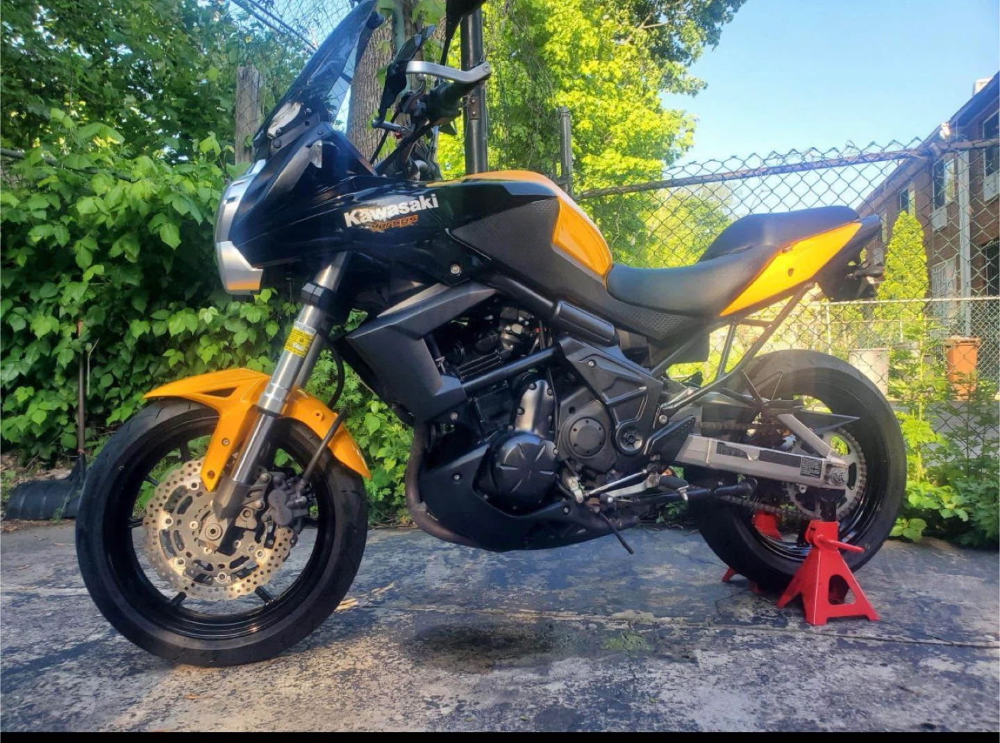 Kawasaki Versys Motorcycle 650c