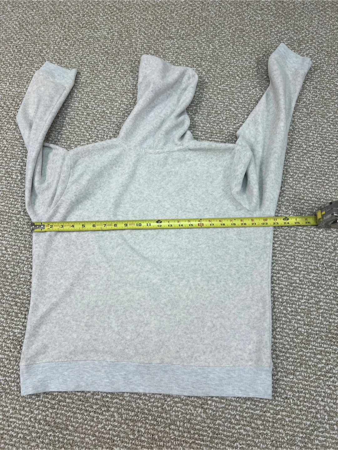Gap Hoodie XL Light Gray Fleece - photo 2