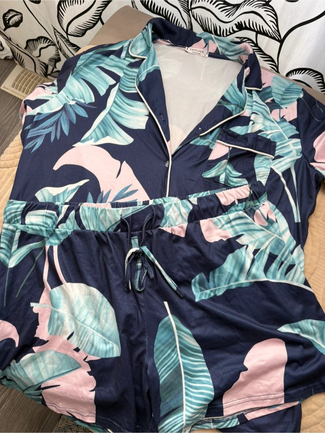 Super Soft Tropical Pajama Sets XL - photo 3