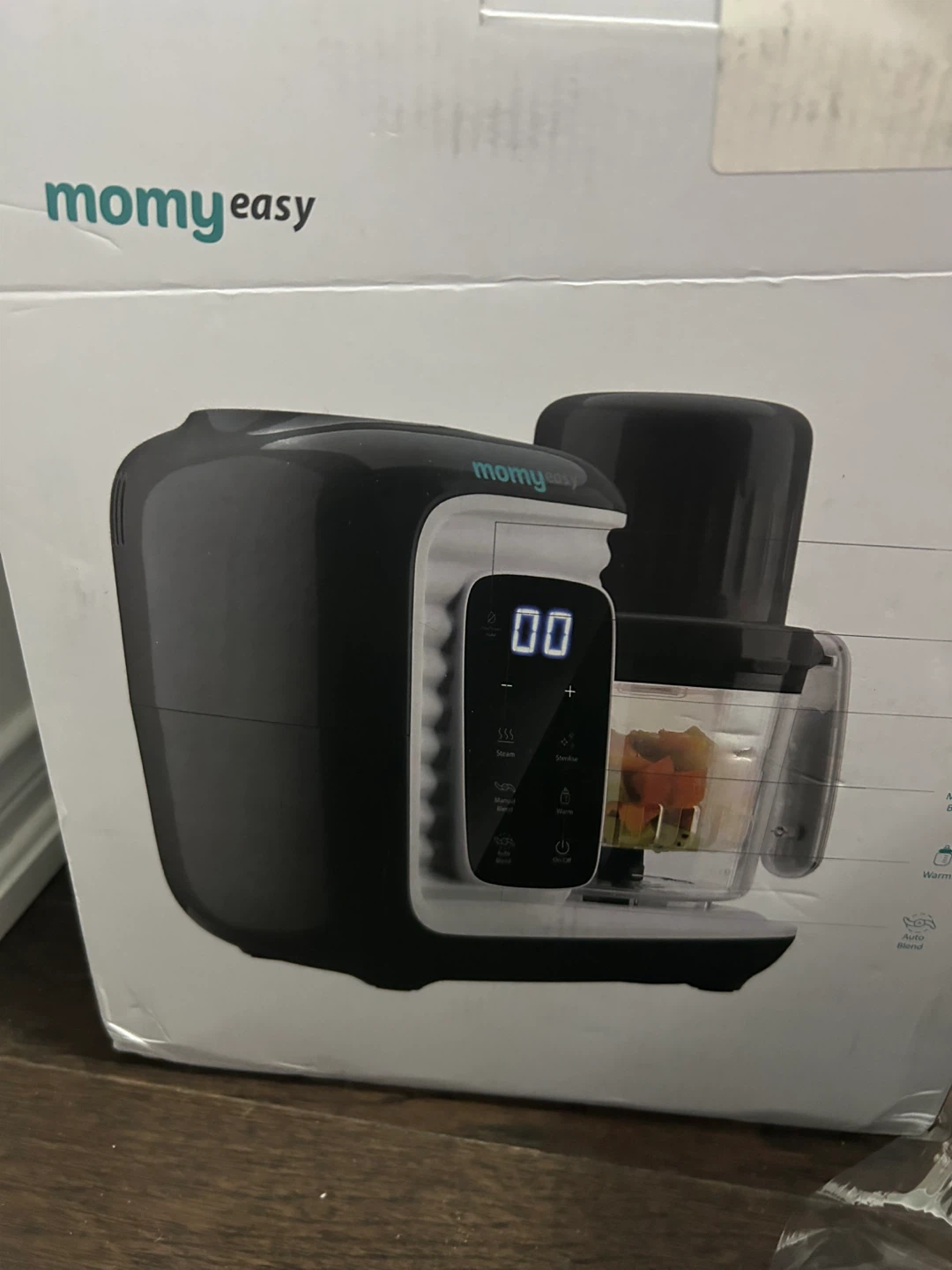 MomyEasy Baby Food Maker Steamer Blender