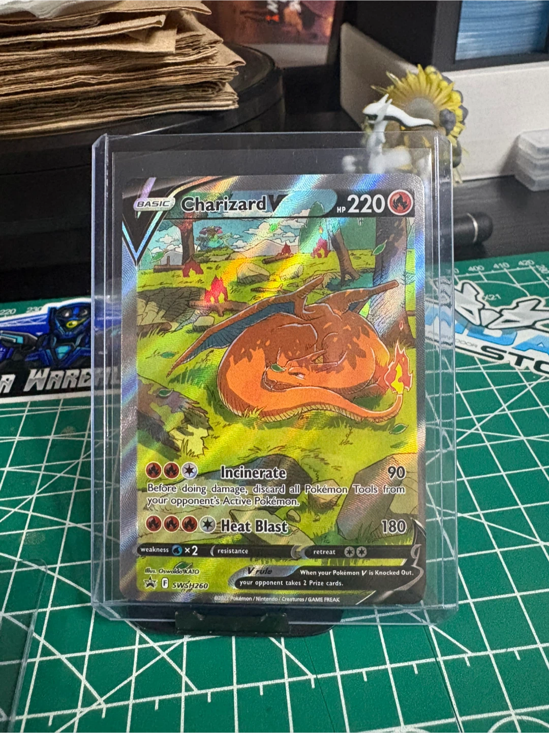 Pokemon Charizard V and VMAX Cards