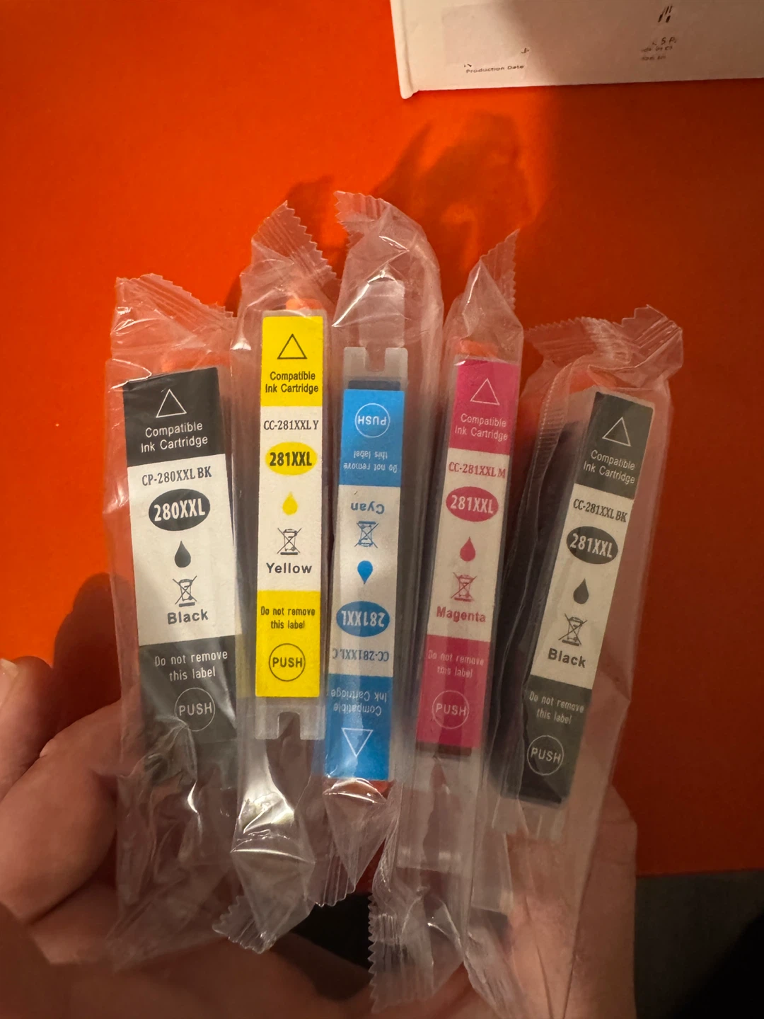 Ink Cartridges 280XXL BK, 281XXL for Canon PGI-280 , canon pixma - photo 5
