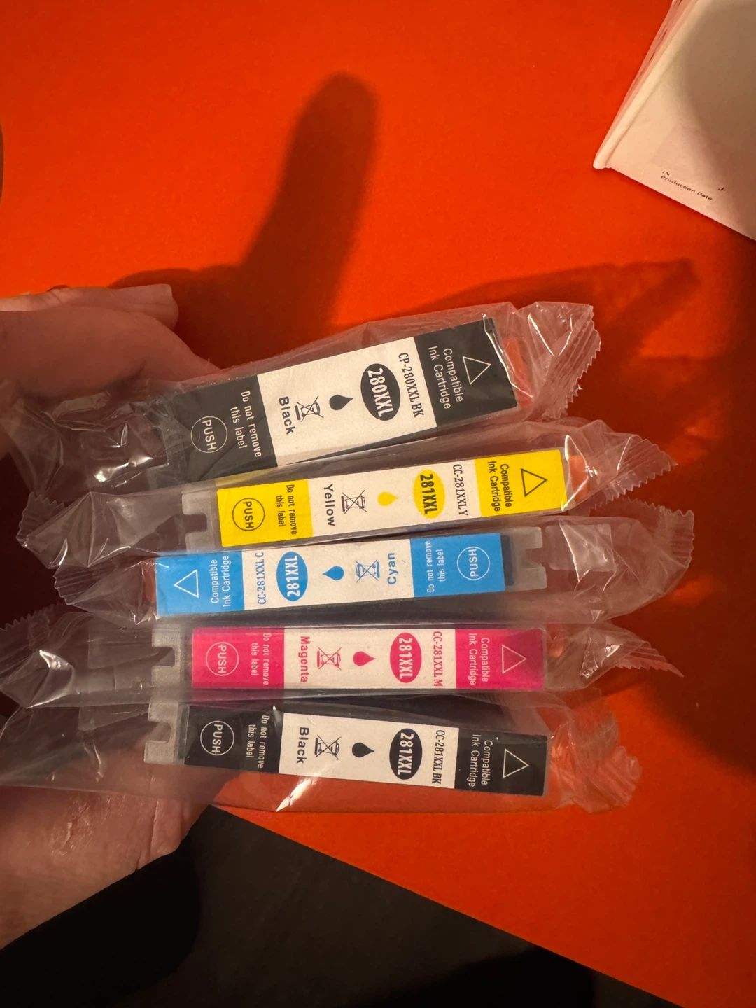 Ink Cartridges 280XXL BK, 281XXL for Canon PGI-280 , canon pixma - photo 3