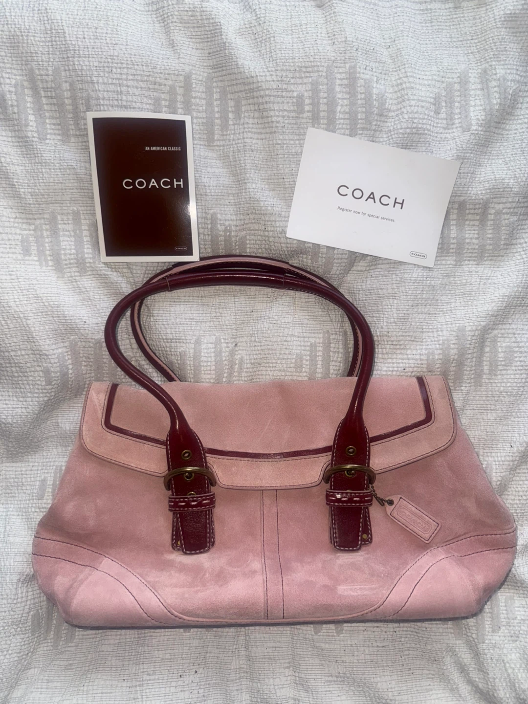 Coach Pink Bag Soho Satchel