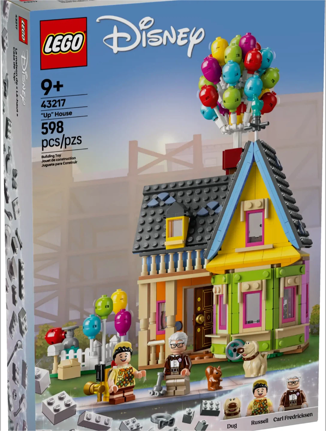 LEGO Disney 43217 "Up" House Building Toy Set