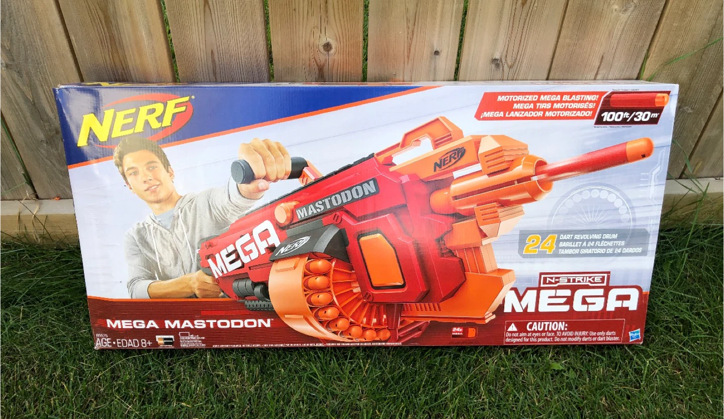 Nerf Mega Mastodon Motorized Dart Blaster
